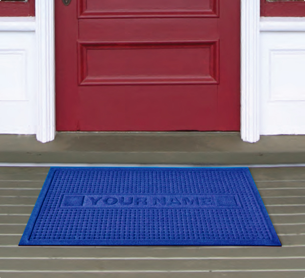 Personalized Waterhog Door Mats are Personalized Door Mats by American